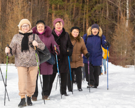 «Долголетов» Ясенева приглашают на занятия по скандинавской ходьбе в экоцентр «Битцевский лес» 