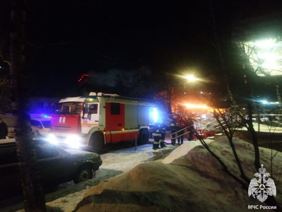 Огнеборцы ЮЗАО потушили пожар в Ясенево
