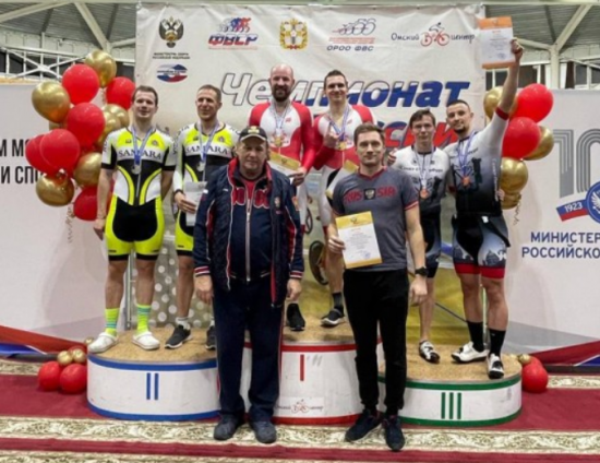Велосипедисты «Московской академии велоспорта» приняли участие в Чемпионате России по спорту слепых