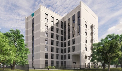 Новая поликлиника в Академическом районе готова на 80 процентов