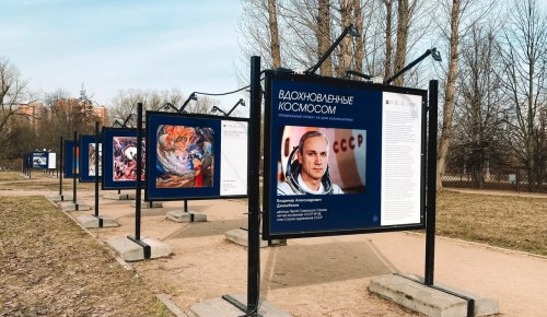В Воронцовском парке открыли фотовыставку «Вдохновленные космосом»