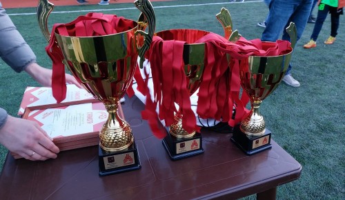 Команда Теплого Стана стала призером окружных соревнований по футболу
