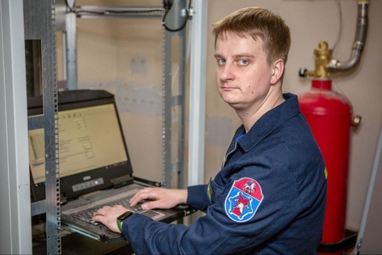 Специалист Пожарно-спасательного центра Александр Чупрет: в работе связиста главное — отзывчивость