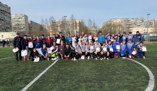 Юные футболисты Зюзина заняли 1 место на соревнованиях «Кожаный мяч»