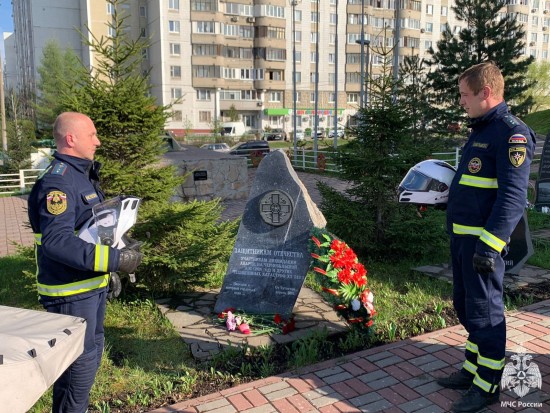 Защитникам отечества на Чернобыльской АЭС