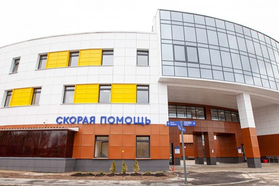 Здание подстанции скорой помощи в Щербинке готово на 98%