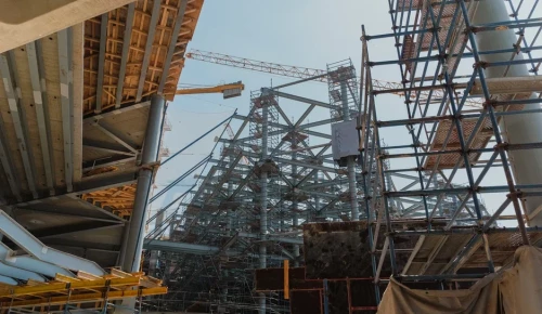 Готовность офисного комплекса в Гагаринском районе составляет 25 процентов