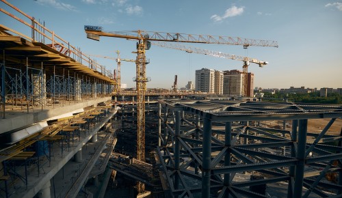 Штаб-квартира «Яндекса» в Гагаринском районе готова на 25%