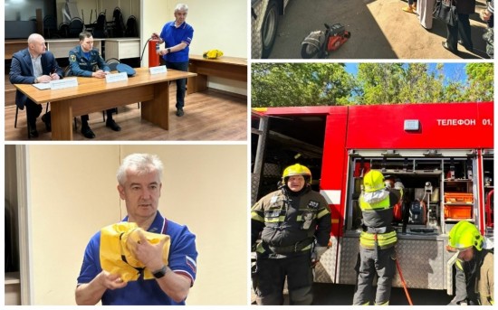 В Ломоносовском районе прошла встреча по вопросам пожарно-профилактической работы