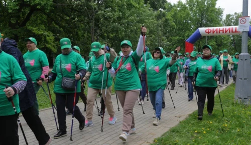 Фестиваль скандинавской ходьбы в Воронцовском парке