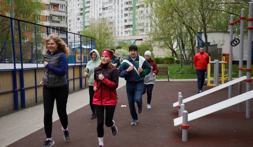 На юго-западе Москвы стартовал летний сезон проекта бесплатных тренировок