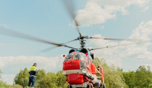 Всегда наготове. Специалисты Московского авиацентра показали возможности своей техники