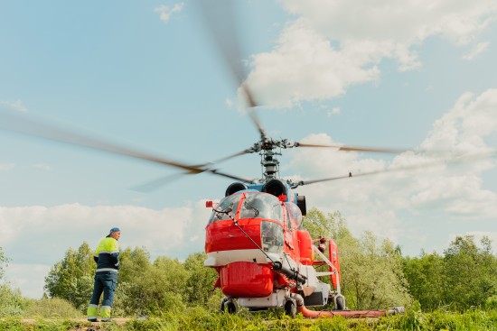 Всегда наготове. Специалисты Московского авиацентра показали возможности своей техники