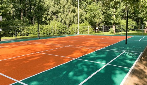 В Воронцовском парке раньше срока откроют обновленные волейбольные площадки