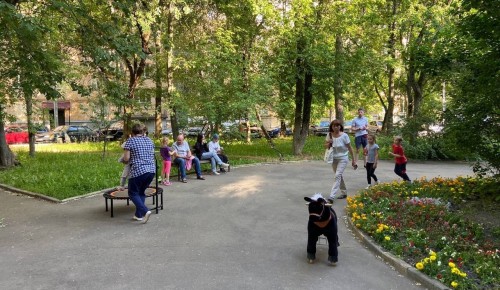 Ребята из Ломоносовского района посетили «Спортивный праздник двора»