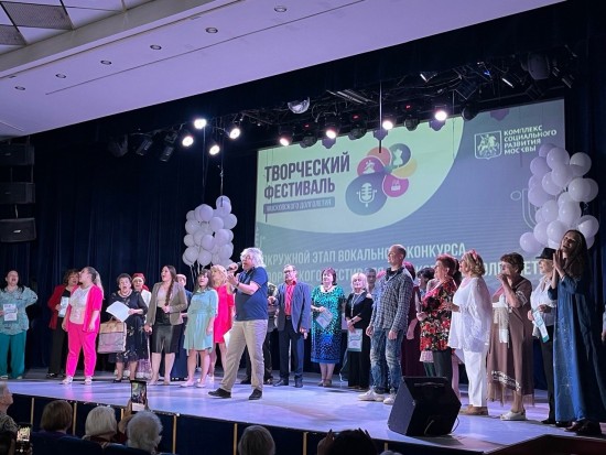 Активист ЦМД «Ломоносовское» занял 3 место на окружном этапе вокального конкурса