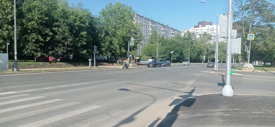 На пересечении Херсонской и Болотниковской улиц провели модернизацию светофоров