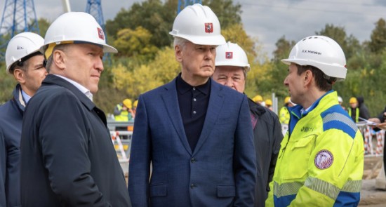 Собянин сообщил о скором завершении строительства еще одного участка МСД