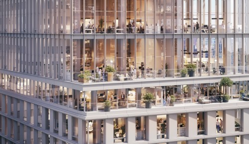 Бизнес-центр в Обручевском районе достроят к концу года