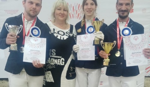 Представители СД «Обручевский» получили медали на Спартакиаде по конному спорту