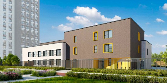 Москомэкспертиза согласовала проект детсада в промзоне Бутово