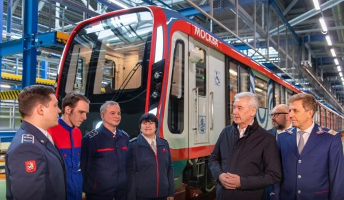 Сергей Собянин сообщил о поставке еще 40 вагонов поезда «Москва-2020» столичному метро