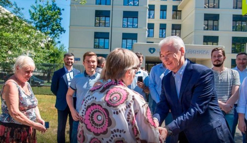 Собянин: Три поликлиники на северо-востоке и западе столицы открылись после капремонта