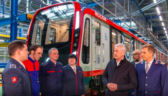 Собянин: Более 140 новых вагонов «Москва-2020» поставили столичному метро с начала года