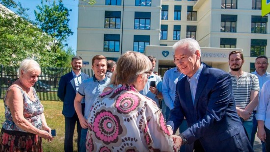 Собянин: Три поликлиники на северо-востоке и западе столицы открылись после капремонта