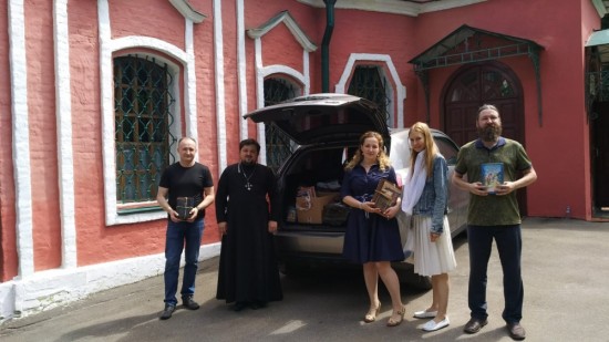 Храм Живоначальной Троицы в Воронцове отправил благотворительную помощь в село Щелканово