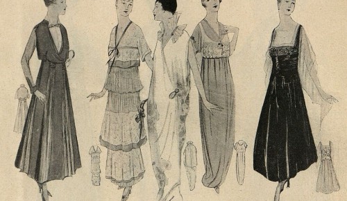 В Главархиве рассказали о тенденциях женской моды начала ХХ века