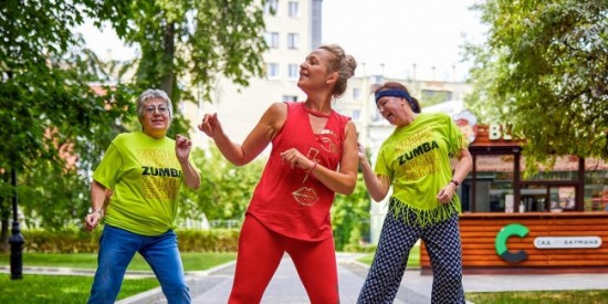 Бесплатные тренировки Zumba Fitness пройдут с 4 августа по 8 сентября в рамках МУФ