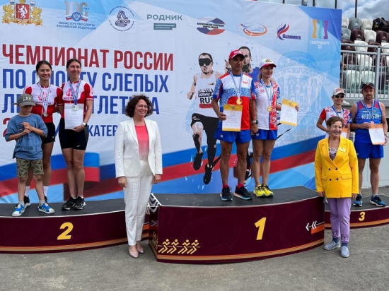 Спортсменки «Московской академии велоспорта» успешно выступили на Чемпионате России по спорту слепых