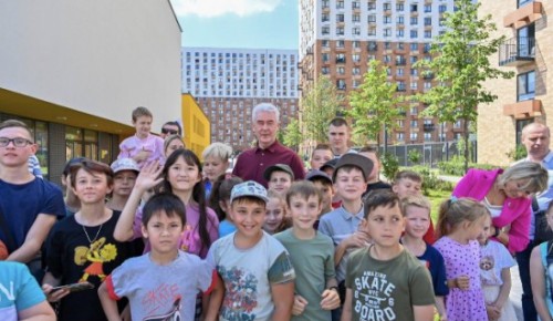 Собянин рассказал о новых образовательных и спортивных объектах в Орехово-Борисово Южном
