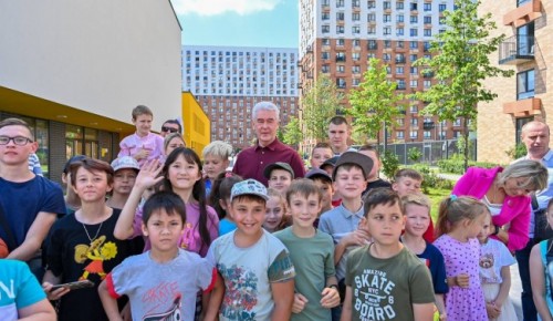 Собянин рассказал о новых образовательных и спортивных объектах в Орехово-Борисово Южном