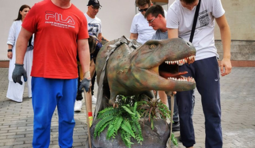 В Дарвиновский музей вернулась тираннозавр Маруся