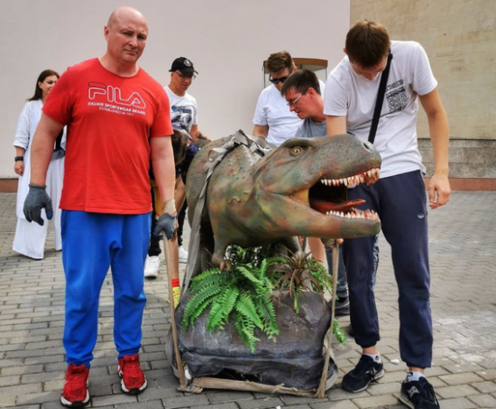 В Дарвиновский музей вернулась тираннозавр Маруся