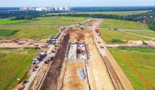 Собянин: Строящаяся дорога «Мамыри-Пенино-Шарапово» улучшит доступность поселений ТиНАО