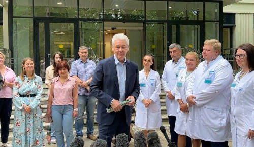 Собянин: Более 100 млн человек посещают столичные поликлиники ежегодно