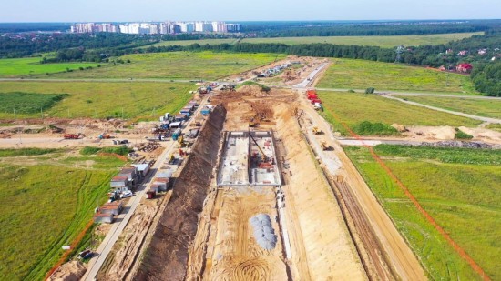 Собянин: Строящаяся дорога «Мамыри-Пенино-Шарапово» будет открыта в 2024 году