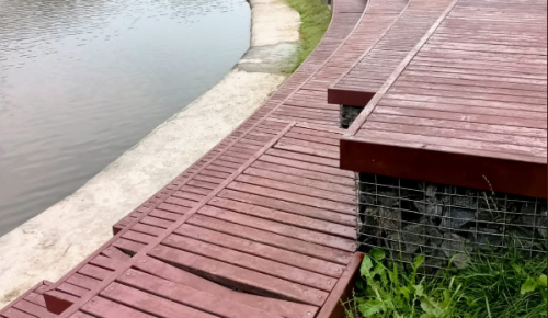В Северном Бутове устранят нарушения в содержании инфраструктуры в парке «Пойма реки Битца»