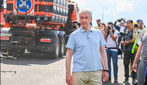 Собянин открыл участок МСД от Южной рокады до МКАД