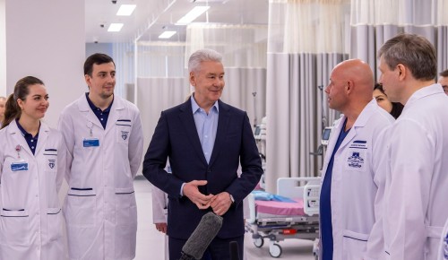 Собянин: В 11 московских больницах приемные отделения полностью реконструируют