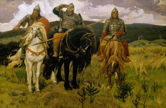 Библиотека Дворца пионеров пригашает на онлайн-лекцию о богатырях и героях русских былин 7 августа 