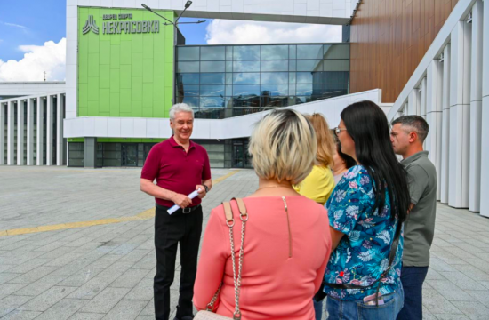 Собянин анонсировал скорое открытие Дворца спорта в Некрасовке