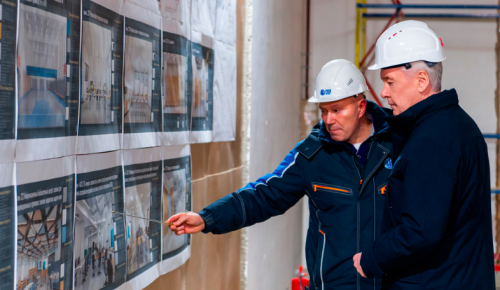 Собянин поздравил строителей Москвы с профессиональным праздником