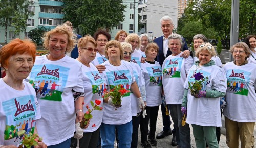 Собянин: Еще в десяти районах столицы открылись центры «Московского долголетия»