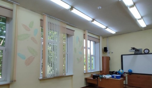 В школе №113 завершен косметический ремонт