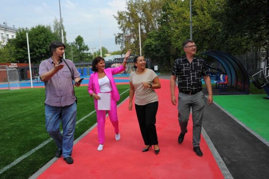 Спорт и отдых. В Гагаринском районе идёт крупнейшее за последние пять лет благоустройство