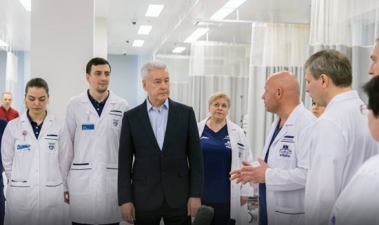 Собянин: Объем высокотехнологичной медицины в Москве вырос более, чем в 5,5 раз